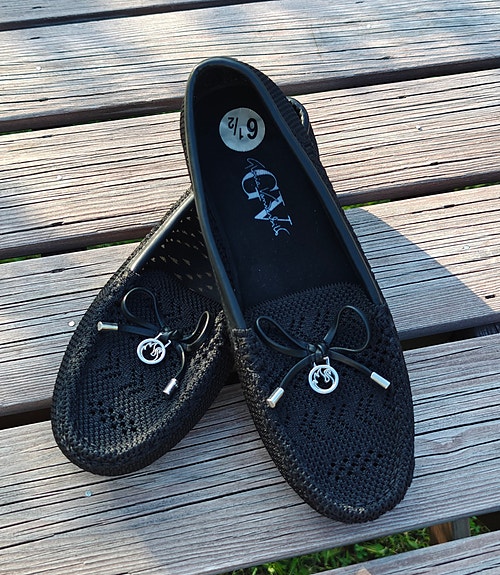🖤 Mustat kengät 37 - 37,5 Gloria Vanderbilt loaferit ballerinat mokkasiinit