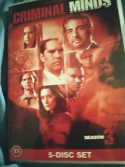 Criminal Minds kausi 3 DVD