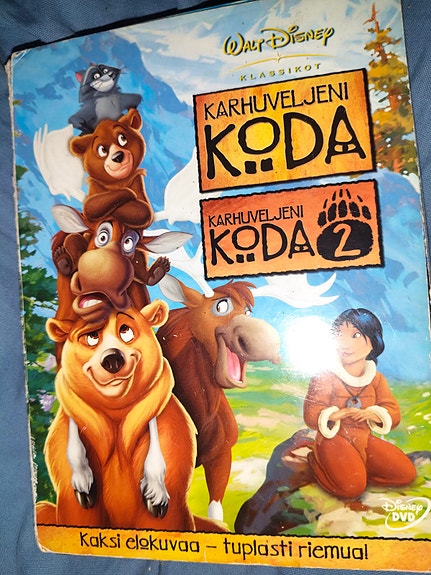 Karhuveljeni Koda ja Karhuveljeni Koda 2 DVD
