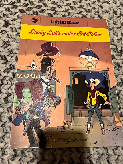 Lucky Luke -sarjakuva Lucky Luke möter Pat Poker