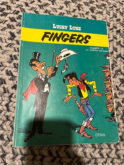 Lucky Luke - Fingers sarjakuva-albumi