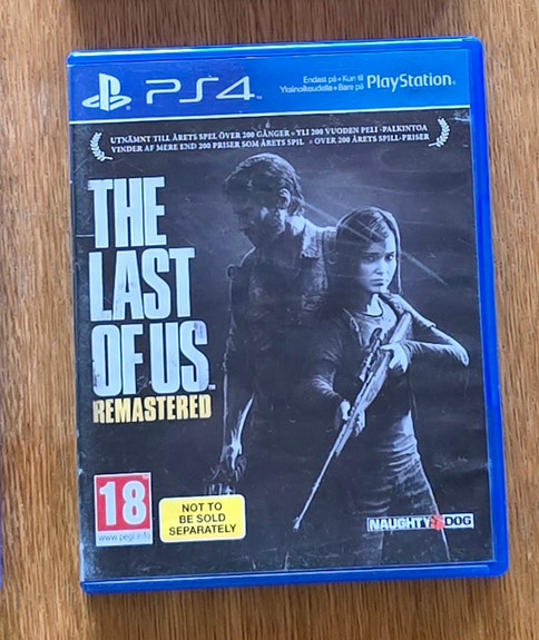 PS4 The Last of Us Remastered -peli