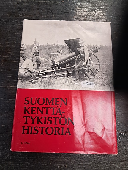 Suomen kenttätykistön historia 1.osa -kirja