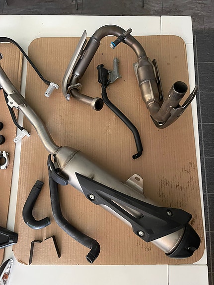 Yamaha WR 125 pakoputki vakio