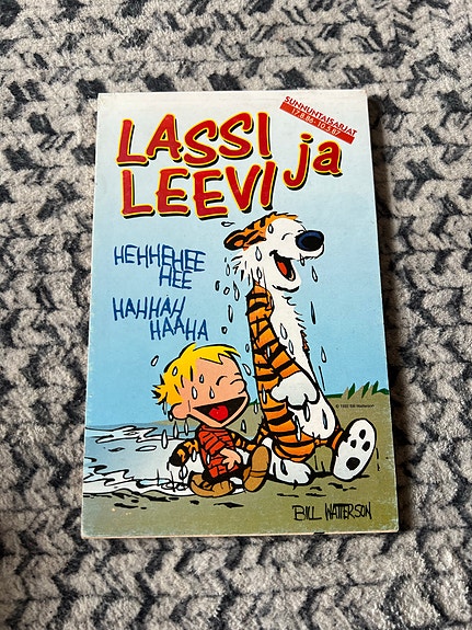 Lassi ja Leevi sarjakuva-albumi Bill Watterson