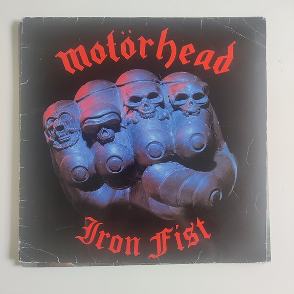 Motörhead Iron Fist LP-vinyyli