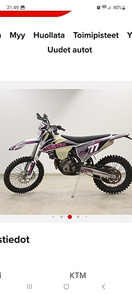 2020-23vm ktm exc/sx katteet custom tarroilla