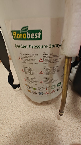 Florabest Garden Pressure Sprayer painepullo