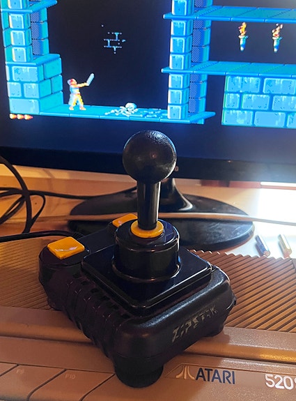 ZipStick joystick Amiga Commodore Atari jne.