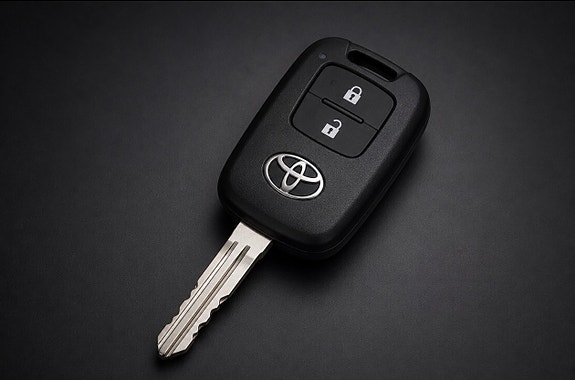 Toyota avain ja ohjelmointi