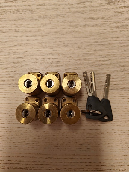 Abloy Exec lukkopesä 6 kpl
