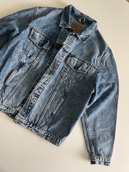 Farkkutakki vintage boxy malli L-XL