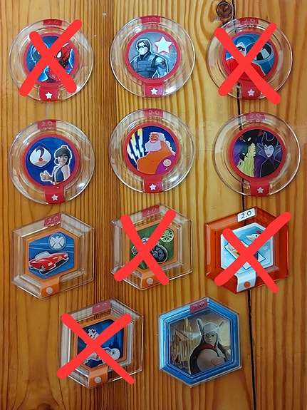 Disney Infinity 2.0 Power Disc Levyt (Voi ostaa erikseen) PS3 / PS4 / Xbox / Wii