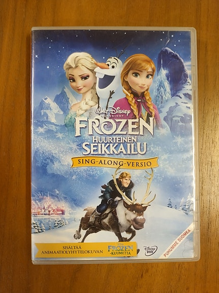Frozen Huurteinen seikkailu Sing-Along -versio DVD