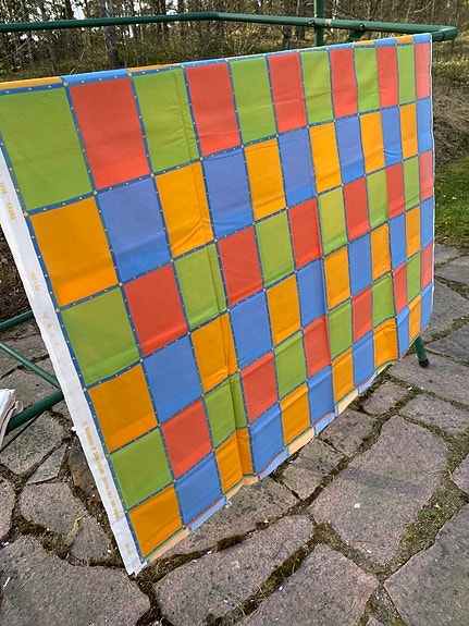Marimekko ”Ikkuna” -vintagekangas 2 kpl (Kristina Isola 1996)