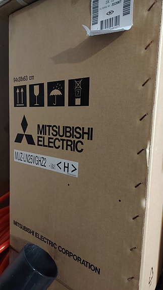 Mitsubishi LN25 ilmalämpöpumppu