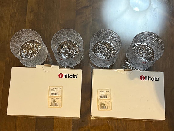 Iittala Ultima Thule lasit 4-kpl