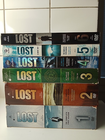 Lost tv-sarjan DVD-boksit kaudet 1–6