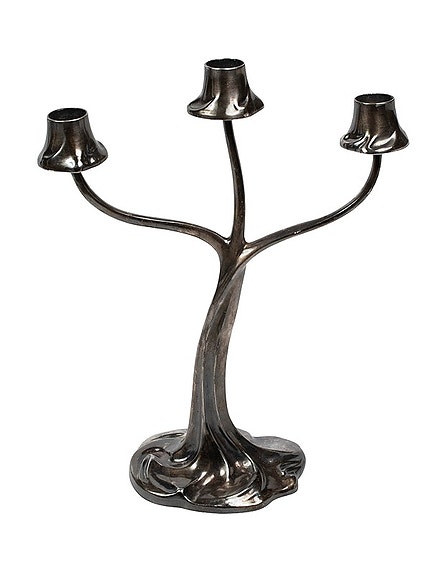 Art Nouveau kynttilänjalka