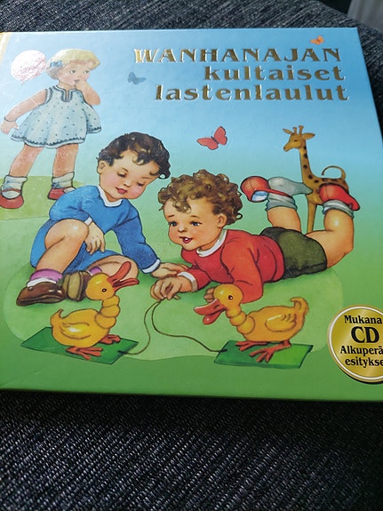 Wanhanajan lastenlaulut kirja+ cd