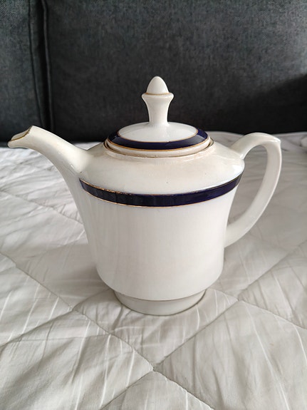 Arabia kahvikannu piippuleimalla.