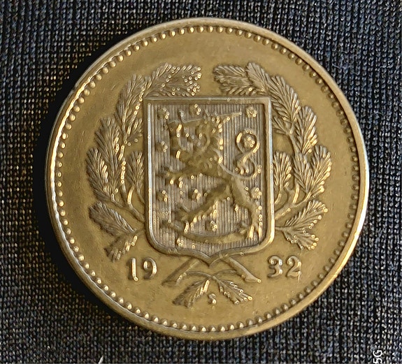 SUOMEN 10 MK kolikko