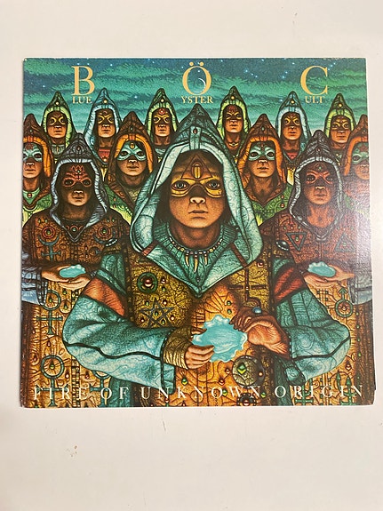 Blue Öyster Cult Fire of Unknown Origin LP-vinyyli
