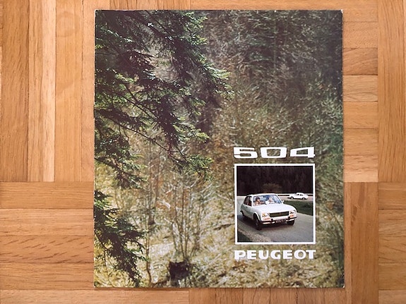 Esite Peugeot 504 1974 / 1975