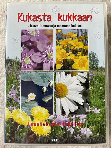 Rakasta kukkaa lasten luonto-DVD Suomen kukista