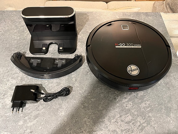 Hoover H-GO 300 Hydro robotti-imuri + moppaus – WiFi – Hyvä kunto