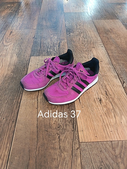 Adidas Adistar Racer Trainers Size 37 Purple black lenkkitossut sneakers