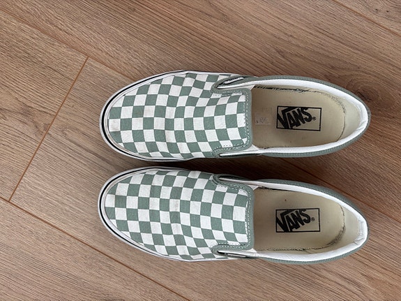 Vans Slip-On tennarit koko 40 vihreä