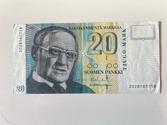 20 markan seteli