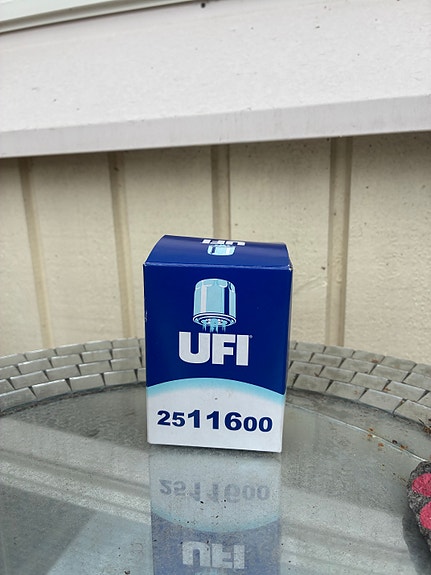 Toyota UFI 2511600 öljynsuodatin