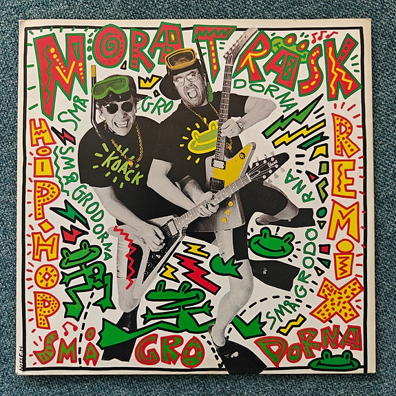 Mora Träsk - Små Grodorna (hip-hop remix) 7" vinyyli