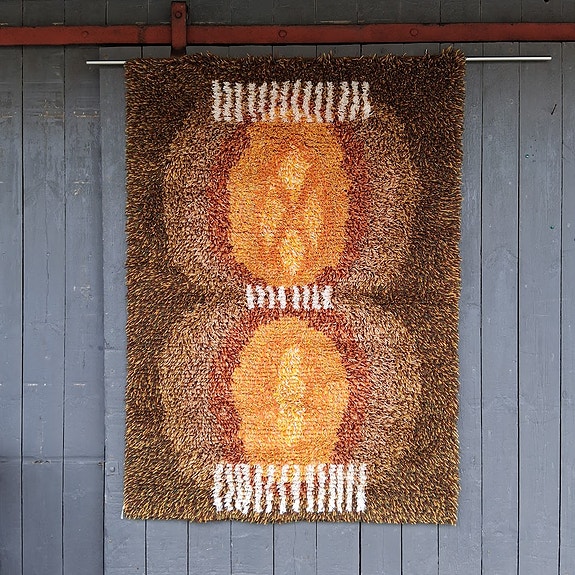 Ryijy, Lyhdyt, design Elsa Koivu