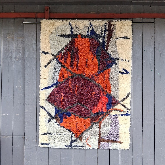 Ryijy, Kuunkivet, design Tuula Saarenpää
