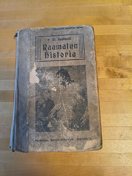 Raamatun historia P.W. Sundwall, 1918