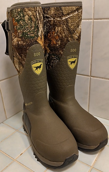 Irish Setter 4849 kumisaappaat koko 41 vihreä/camo unisex