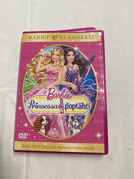 Barbie Prinsessa ja poptähti DVD-elokuva