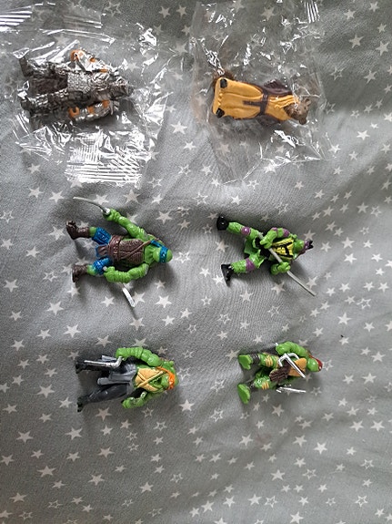 Ninja Turtles pienet figuurit