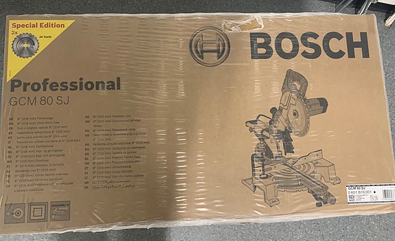 Bosch katkaisu- ja jiirisaha GCM 80 SJ