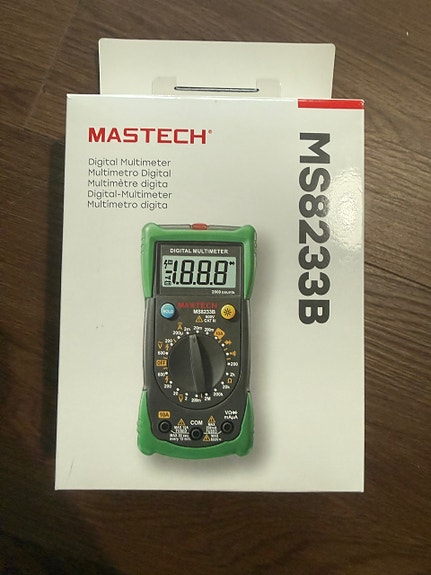 Digitaalinen yleismittari Digital multimetr MASTECH MS8233B