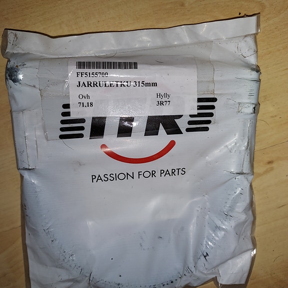 Jarruletku traktoreihin FF5155700