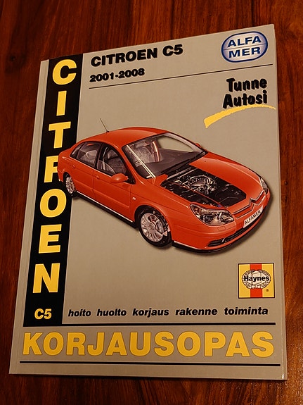Korjausopas Citroen C5 2001-2008