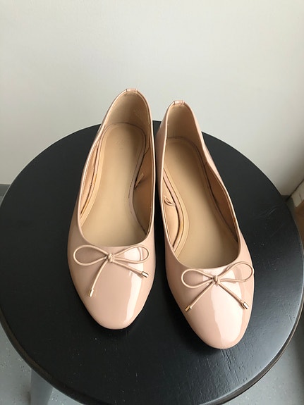 Nuden väriset ballerinat koko 36