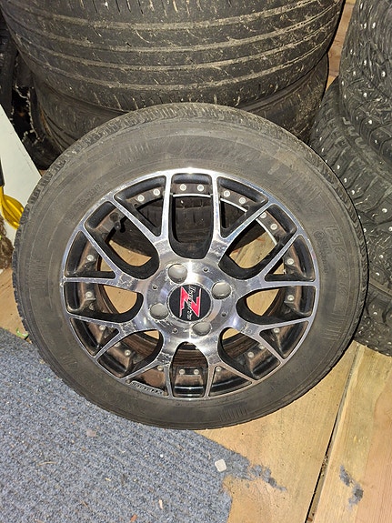Barzetta piccolo black mopoauton vanteet 4x100