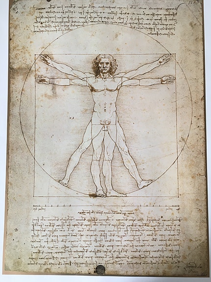 Renaissance Golden Ratio Leonardo Da Vinci .