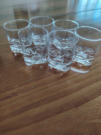 Iittala Gaissa snapsilasit