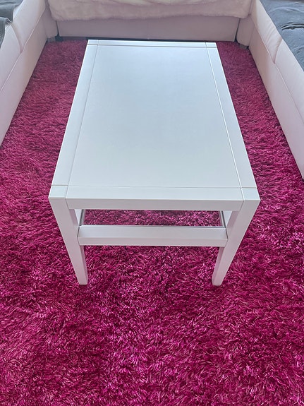 Sohvapöytä, valkoinen, suomalaista design laatua ovh 530e